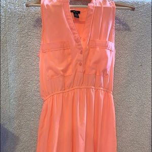 Pink spring dress